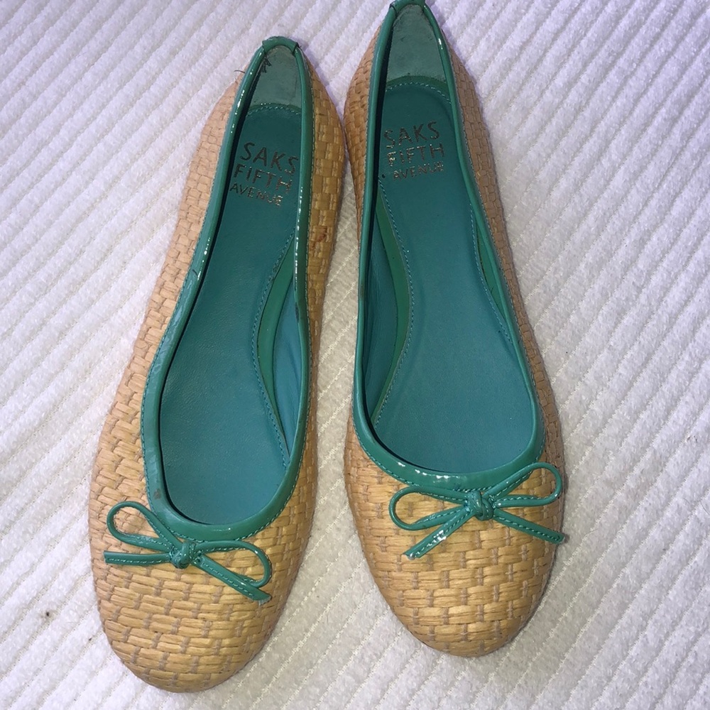 Saks Fifth Avenue ballerina flats